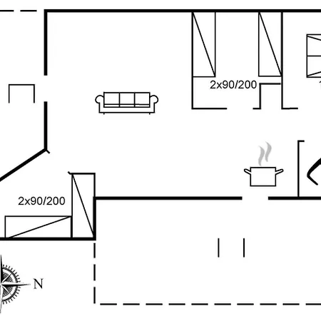 Holiday home Thrym - 200m From The Sea In Sealand By Interhome